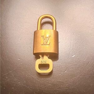 Louis Vuitton lock and key